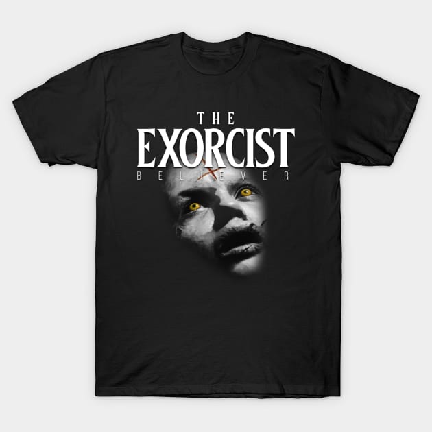 The Exorcist Believer T-Shirt by vhsisntdead